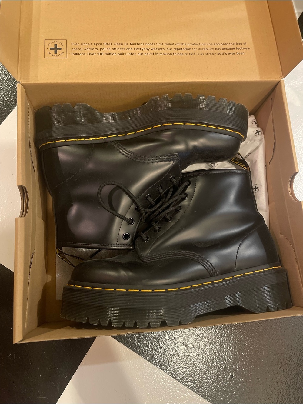 Platform Dr. Martens 101 Quad Boots